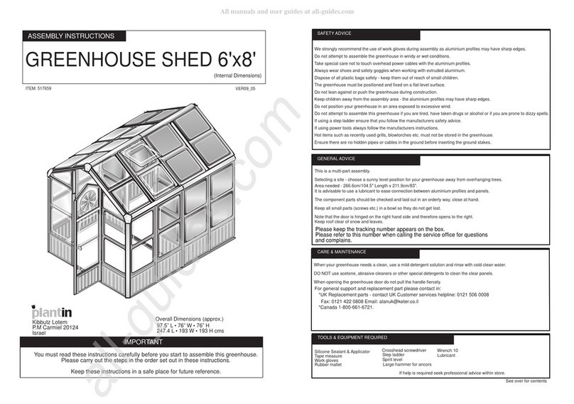 Plantin SRBTSHARK Assembly instructions