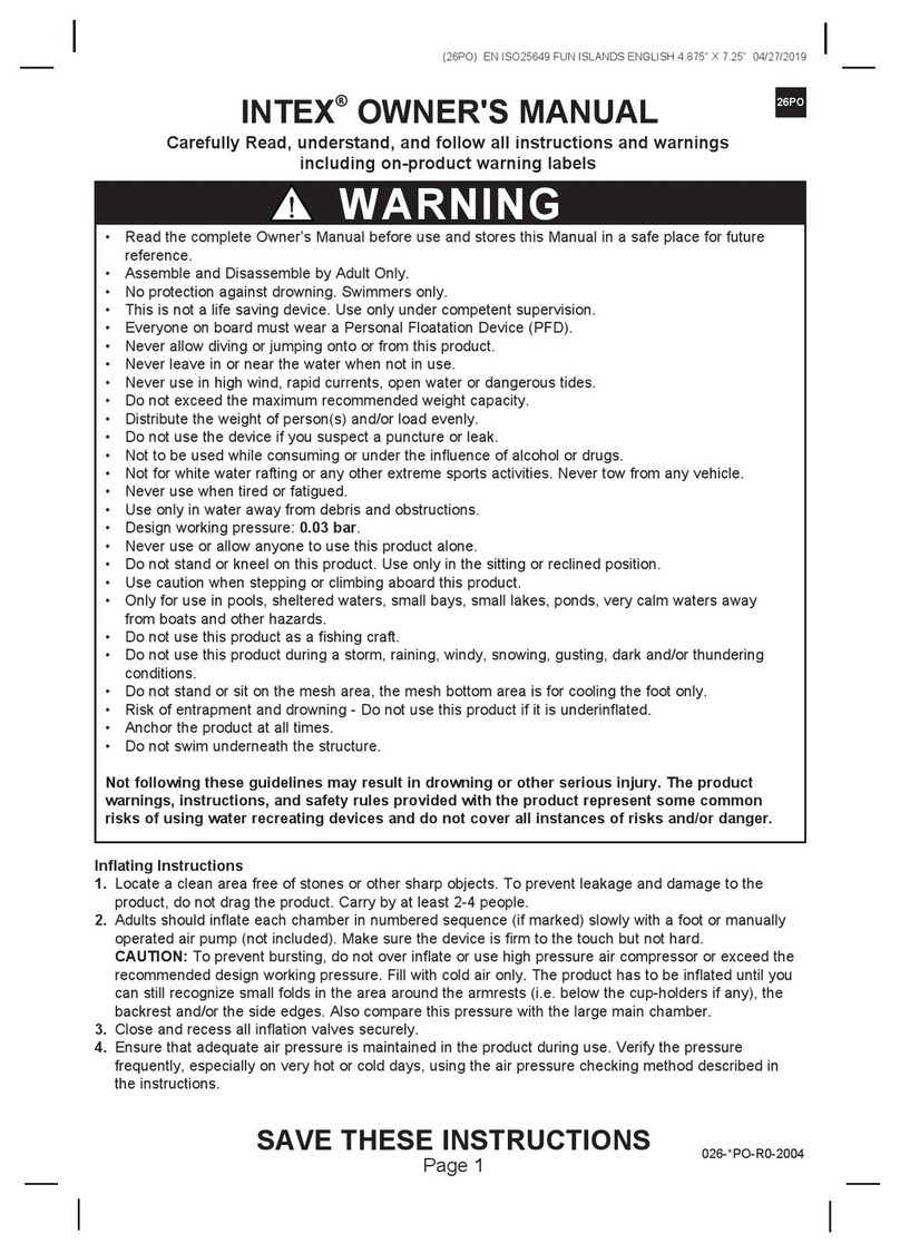 Intex 26PO User manual