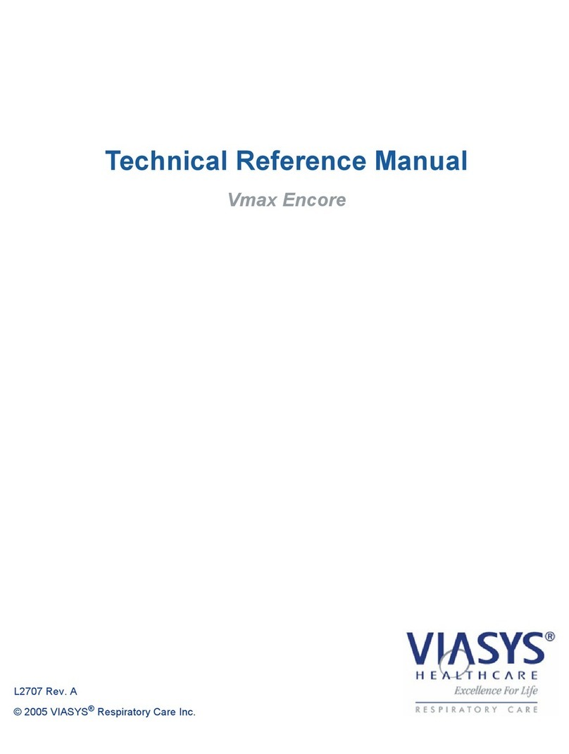 VIASYS Vmax Encore Technical reference manual