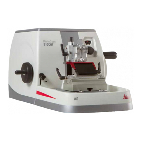 Leica BIOSYSTEMS HistoCore BIOCUT Instructions for use