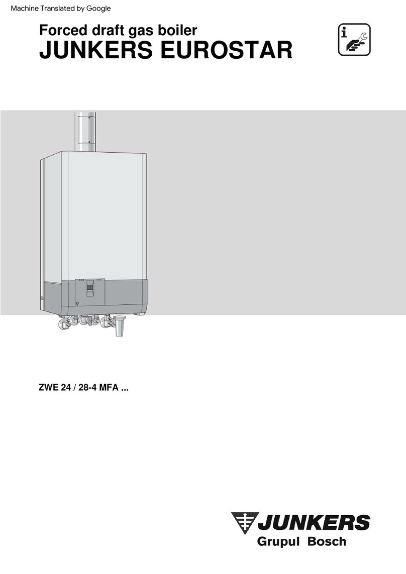 Junkers ZWE 24 MFA Series manual
