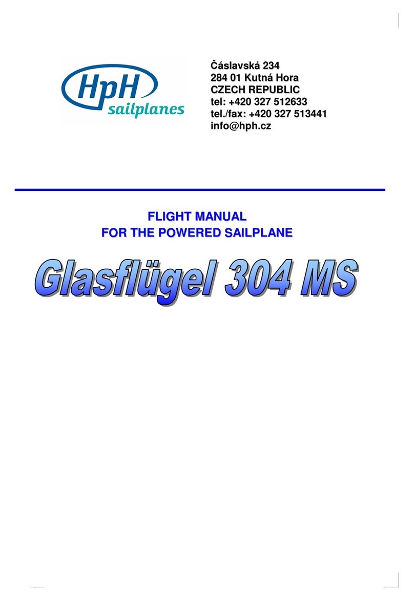 HPH Glasflugel 304 MS Flight manual