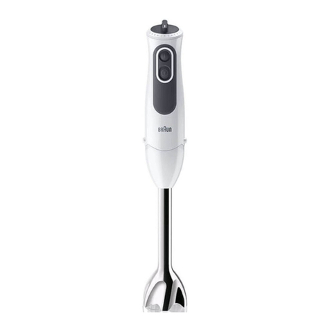 Braun Multiquick 3 User manual