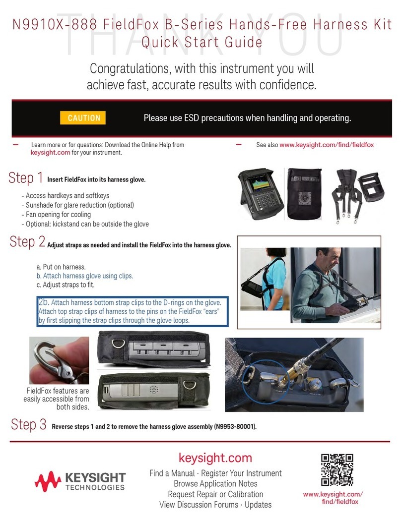 Keysight Technologies N9910X-888 User manual