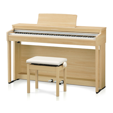 Kawai CN201 owner's manual