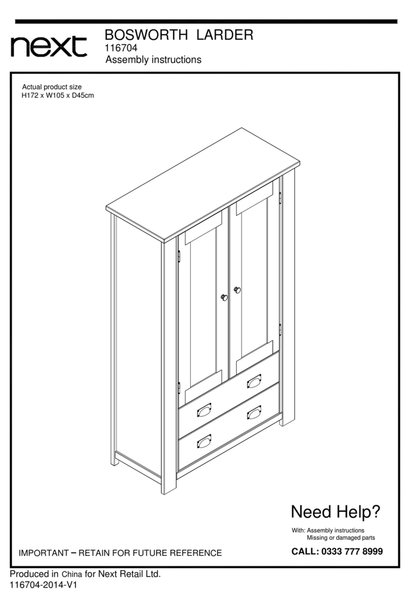 Next BOSWORTH 116704 User manual