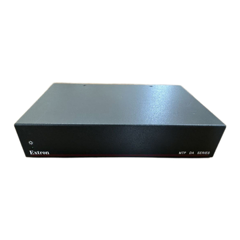 Extron electronics VersaTools MTP DA4 User manual
