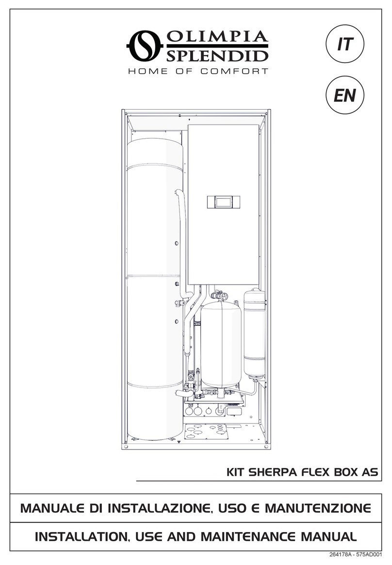 Olimpia splendid SHERPA FLEX BOX AS manual