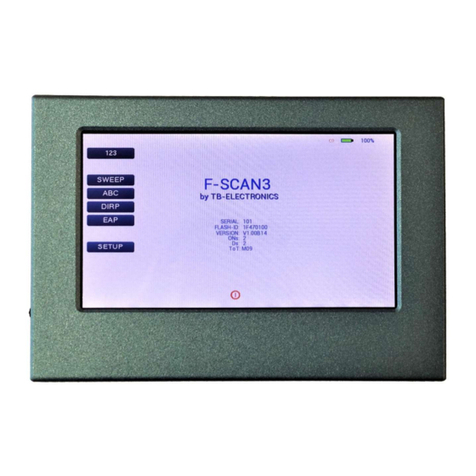 TB-Electronics F-SCAN3 NT instruction manual
