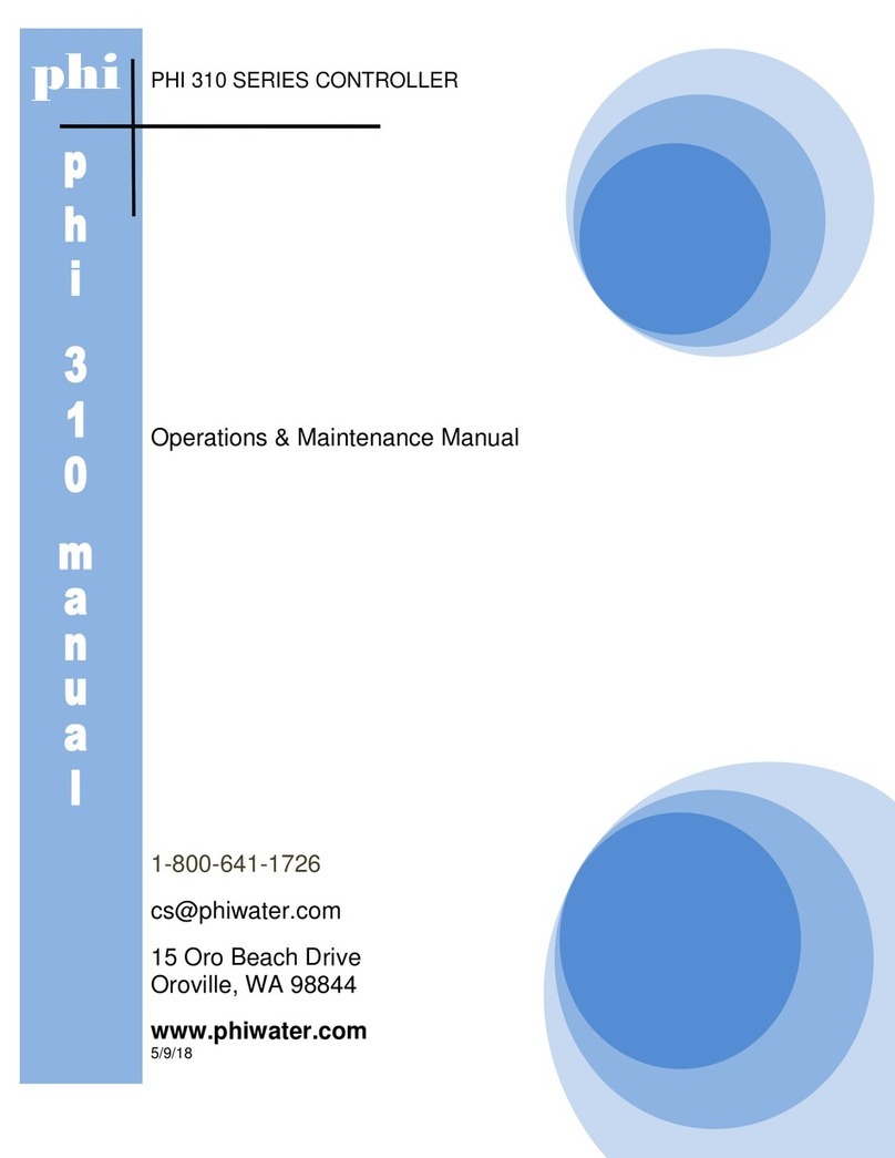 PHI 310 Series Operation & maintenance manual