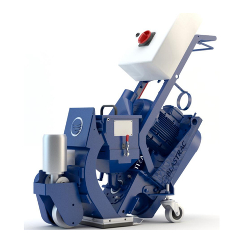 Blastrac 1-8DPF40 User manual