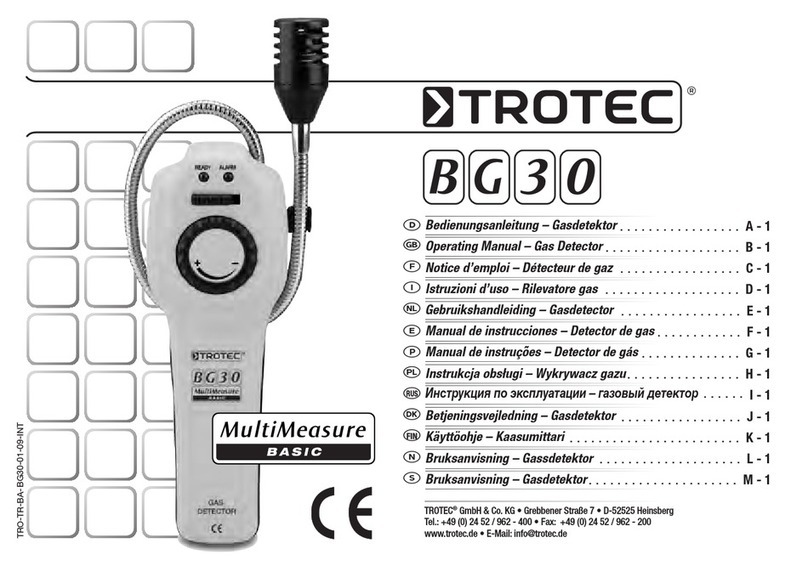 Trotec BG30 User manual