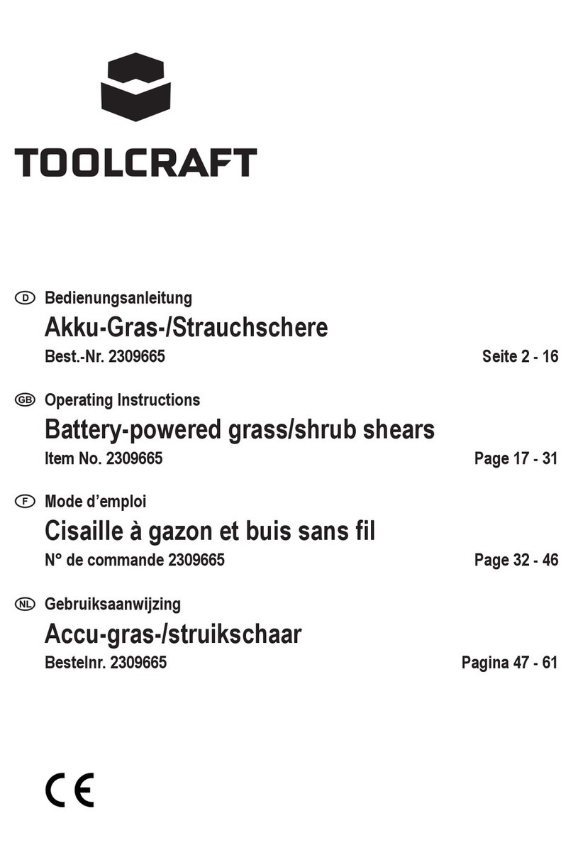 TOOLCRAFT GBS-L118 operating instructions