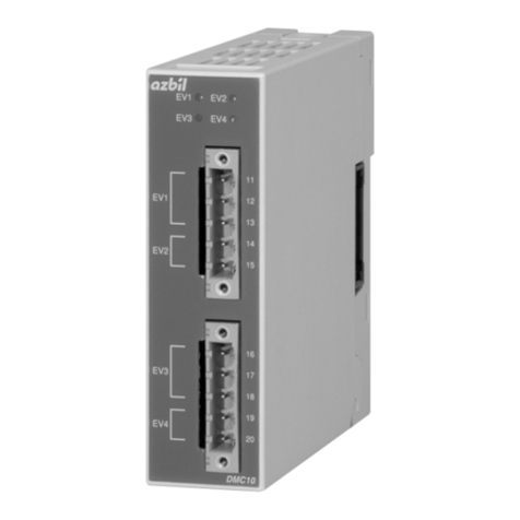 Azbil DMC10E User manual