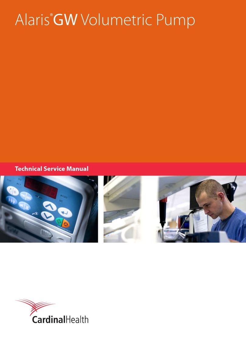 Cardinal Health Alaris GW Operating manual Cardinal Health Alaris GW Operating manual