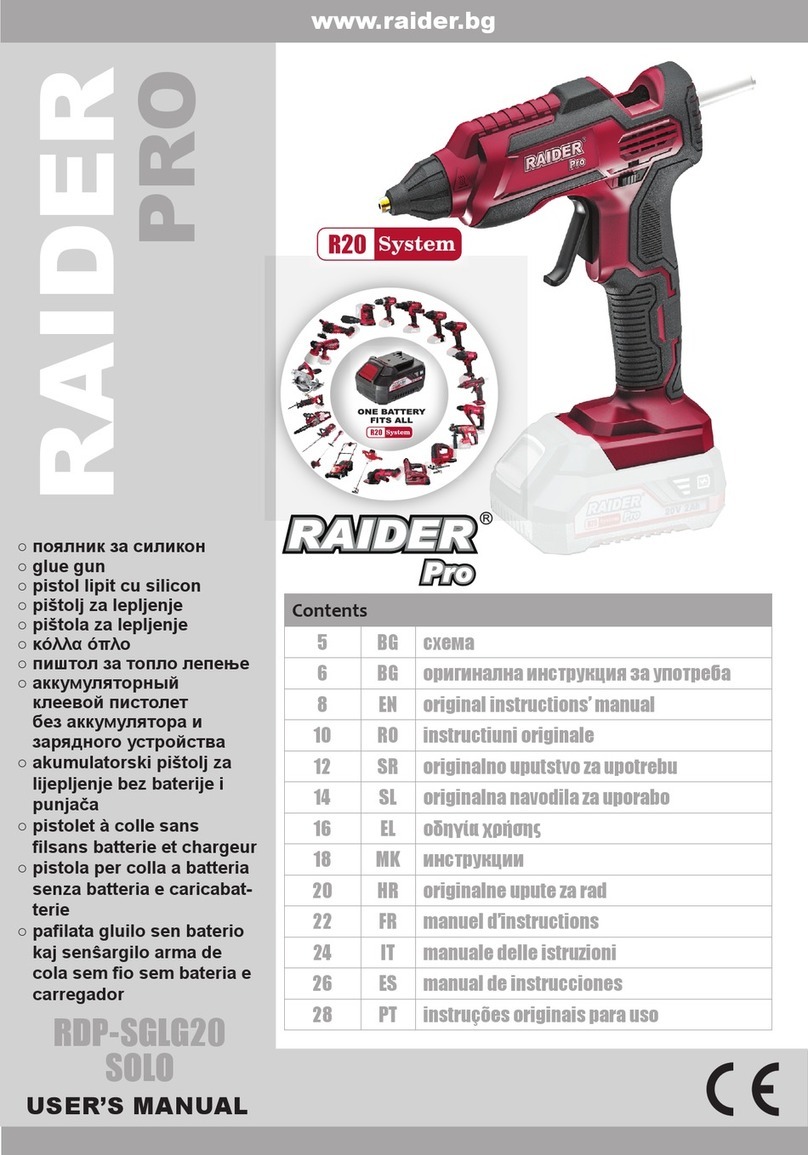 Raider PRO RDP-SGLG20 SOLO user manual
