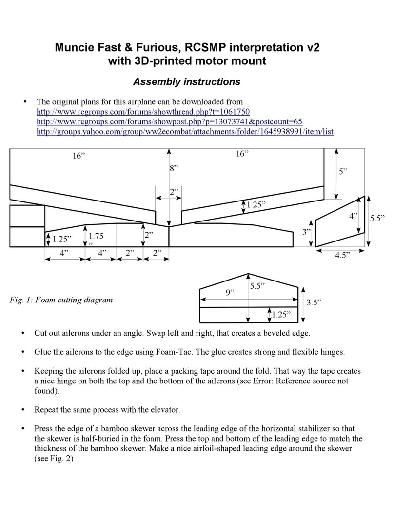 RC Groups Muncie Fast & Furious Assembly instructions