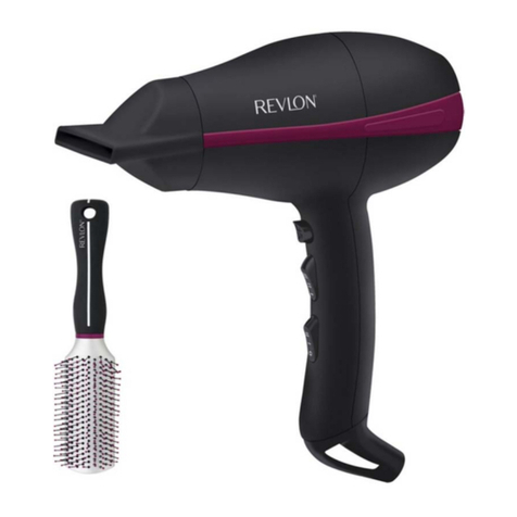 REVLON RVDR5821DE Use and Care Instruction Manual