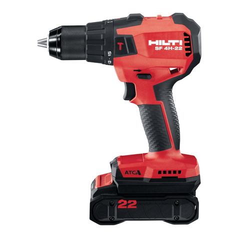 Hilti SF 4-22 User manual