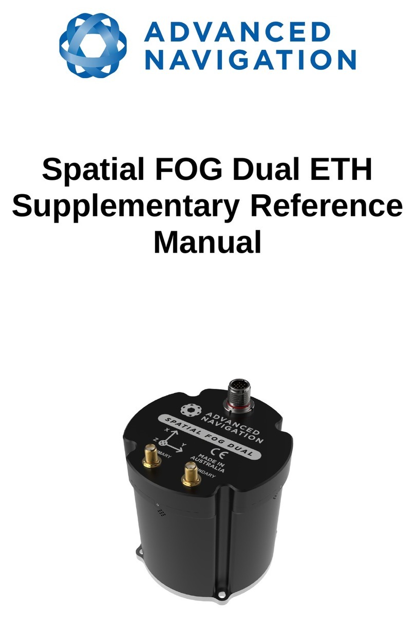 Advanced Navigation Spatial FOG Dual ETH Reference manual