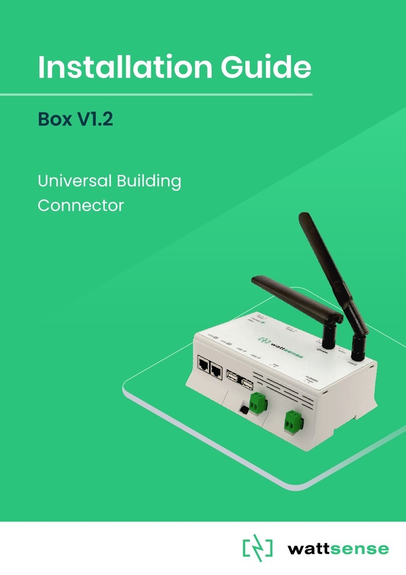 Wattsense Box V1.2 installation guide