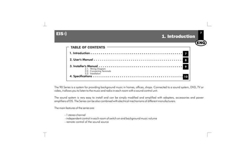 EisSound Multiroom 90 Series manual