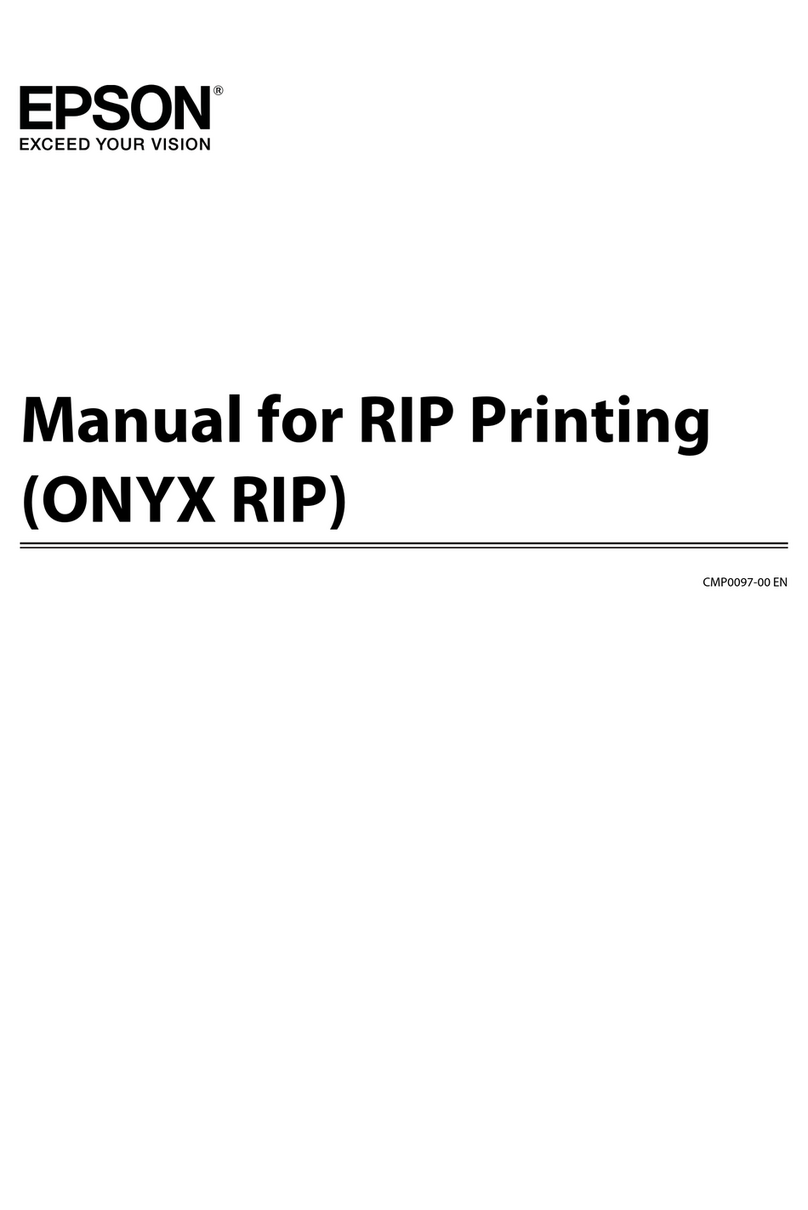Epson ONYX RIP User manual Epson ONYX RIP User manual