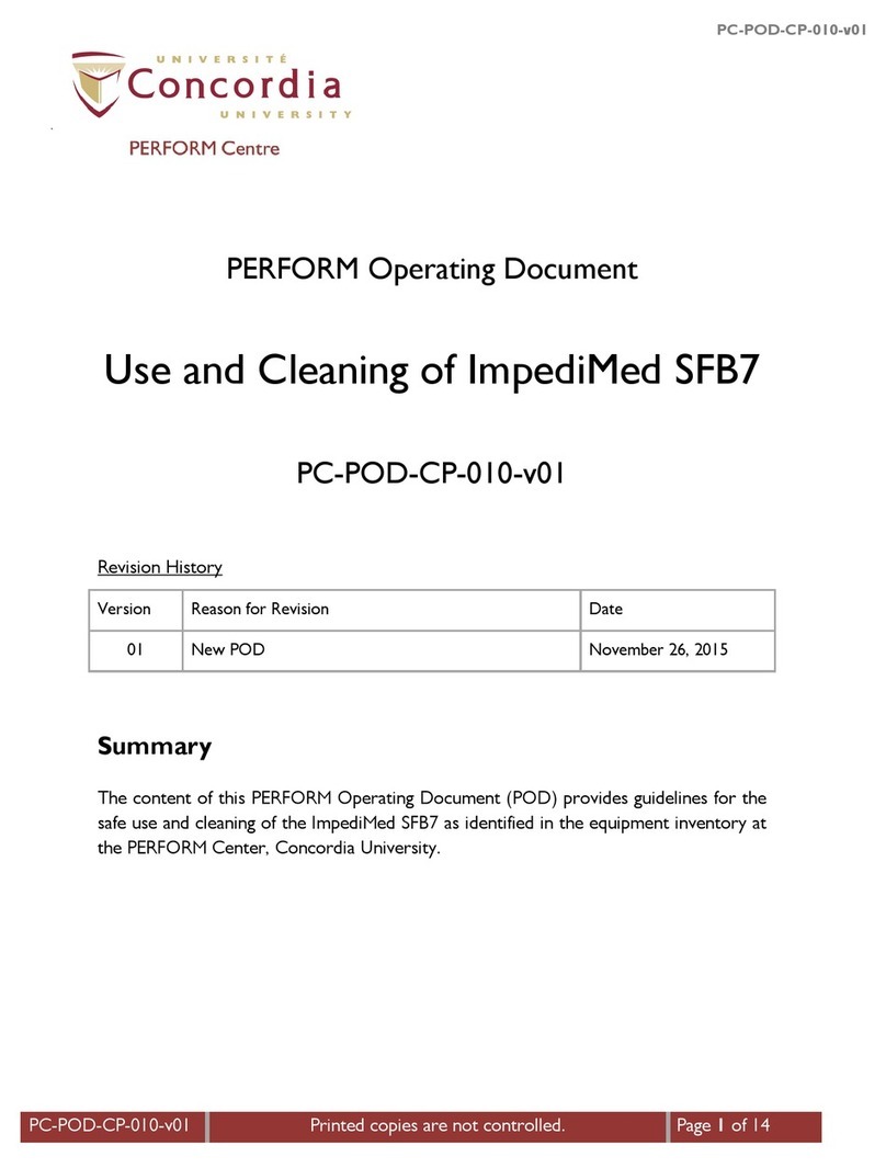 ImpediMed SFB7 Technical manual