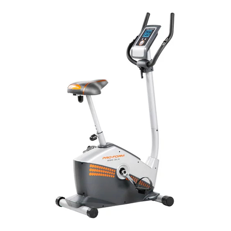 Pro-Form 200 ZLX User manual