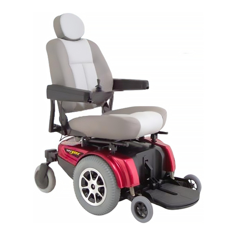 Pride Mobility Jazzy 1122 owner's manual