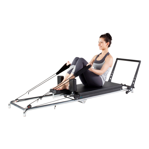 DMA clinical pilates portable reformer Assembly