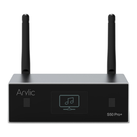 Arylic S50 Pro+ User manual