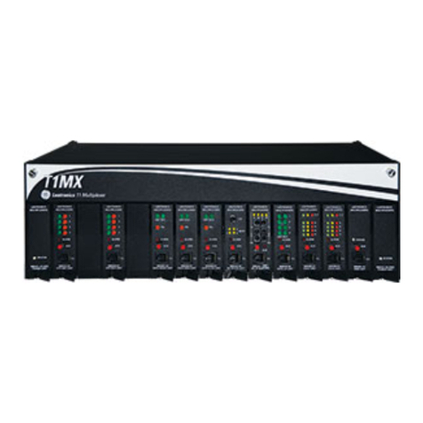 GE T1 Multiplexer User manual