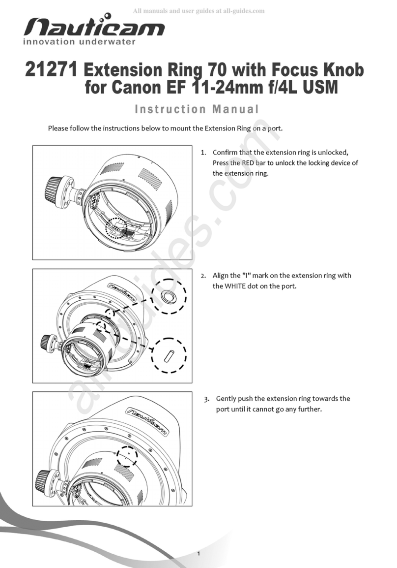 Nauticam 21271 instruction manual