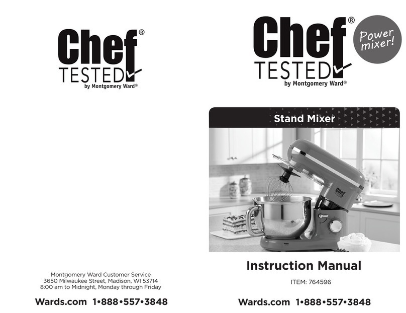 Montgomery Ward Chef Tested 764596 User manual