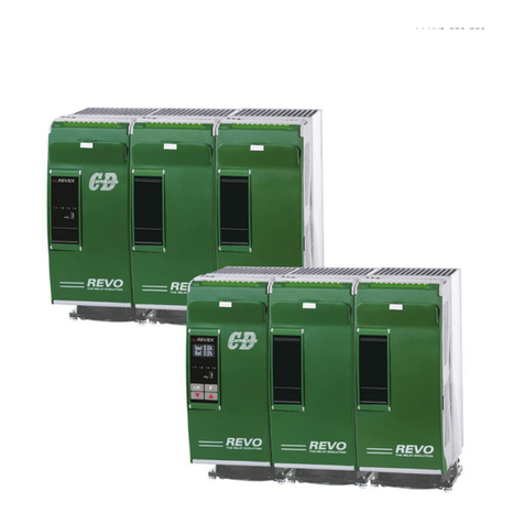 CD Automation REVO REVEX3PH User manual