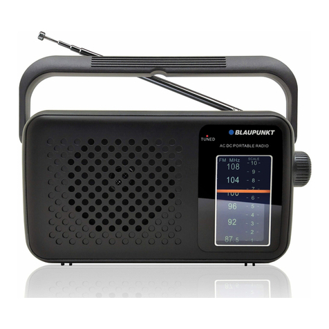 Blaupunkt PR8BK User manual