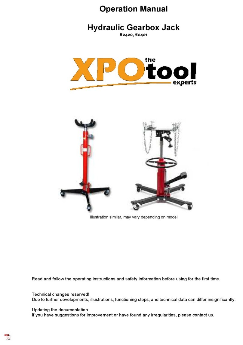 XPOtool 62420 Operation manual