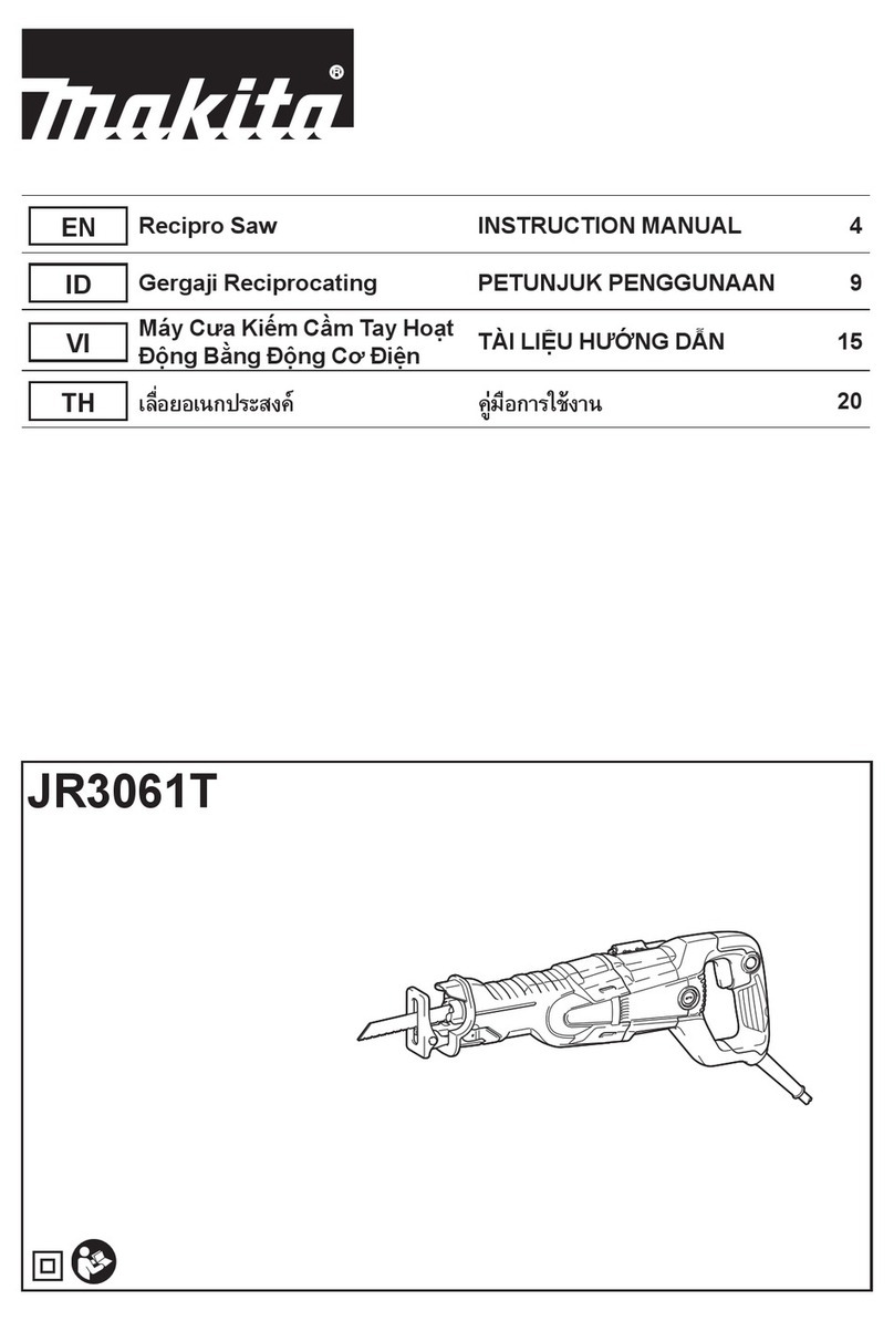 Makita JR3061T User manual Makita JR3061T User manual