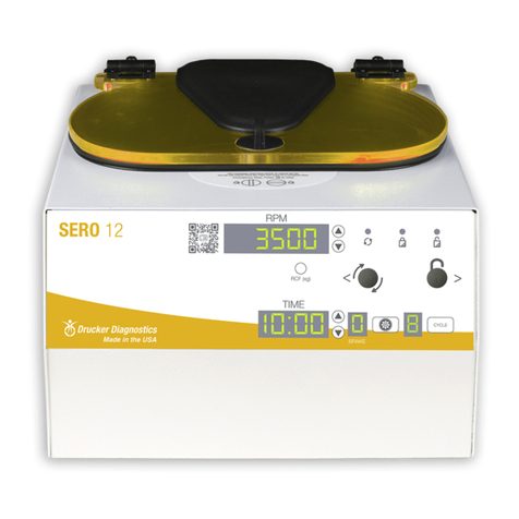 Drucker Diagnostics SERO 12 Operator's manual