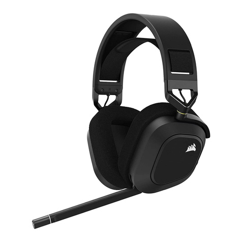 Corsair HS80 RGB User manual
