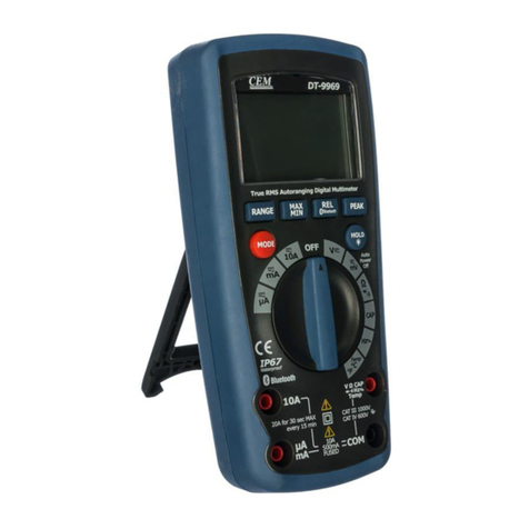CEM DT-9969 User manual