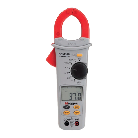 Megger DCM340 user guide