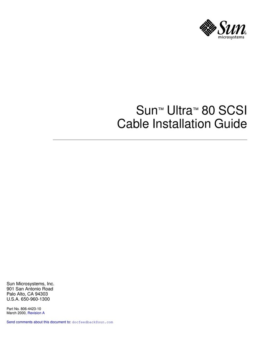 Sun Microsystems Ultra 80 SCSI User manual