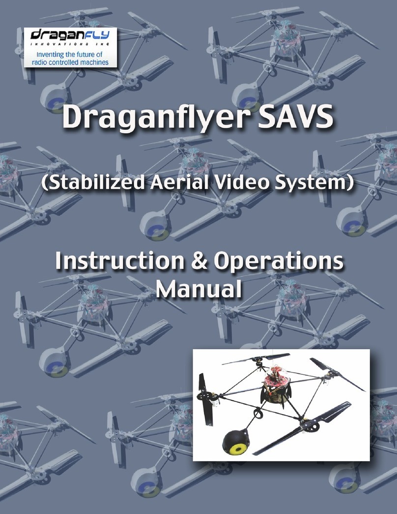 Draganfly Draganflyer SAVS Installation instructions manual
