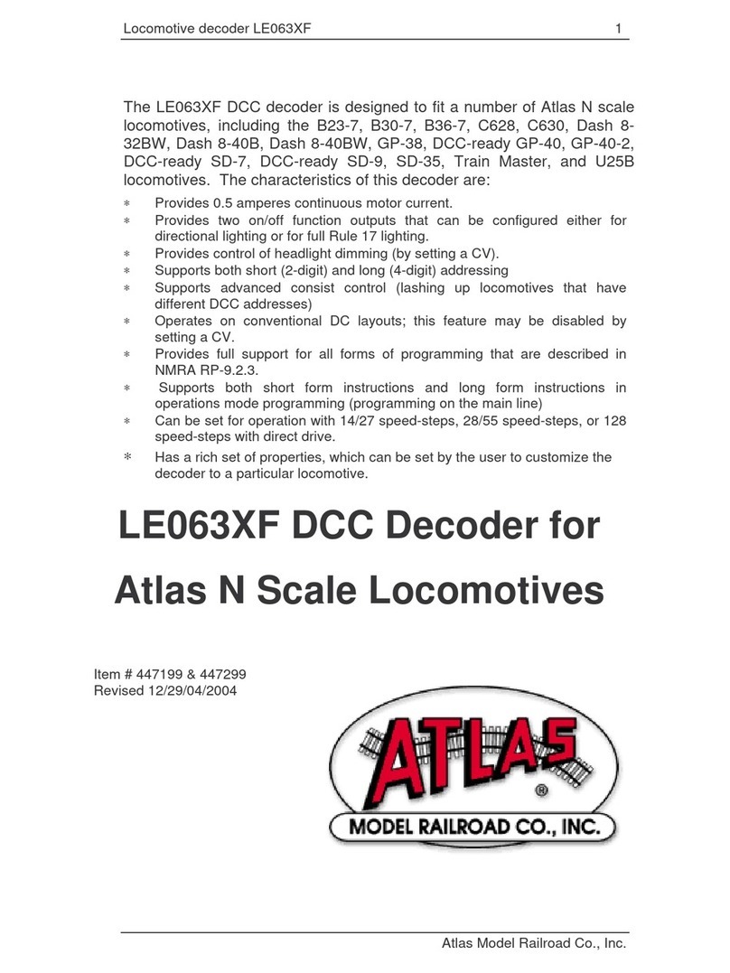 Atlas LE063XF manual
