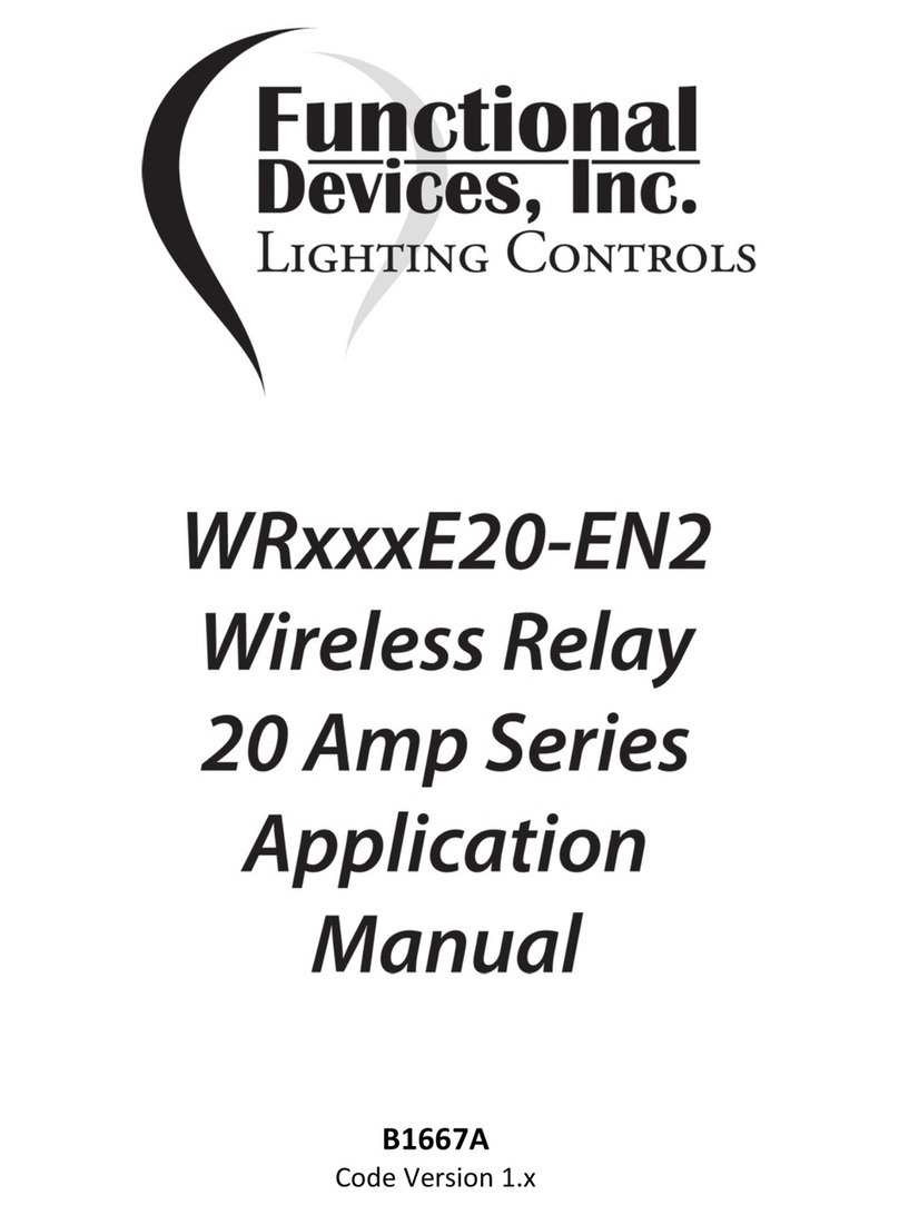 Functional Devices WR E20-EN2 Series Applications manual