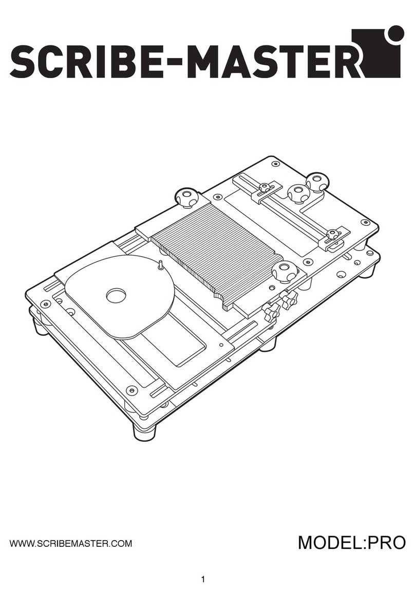SCRIBE-MASTER PRO User manual