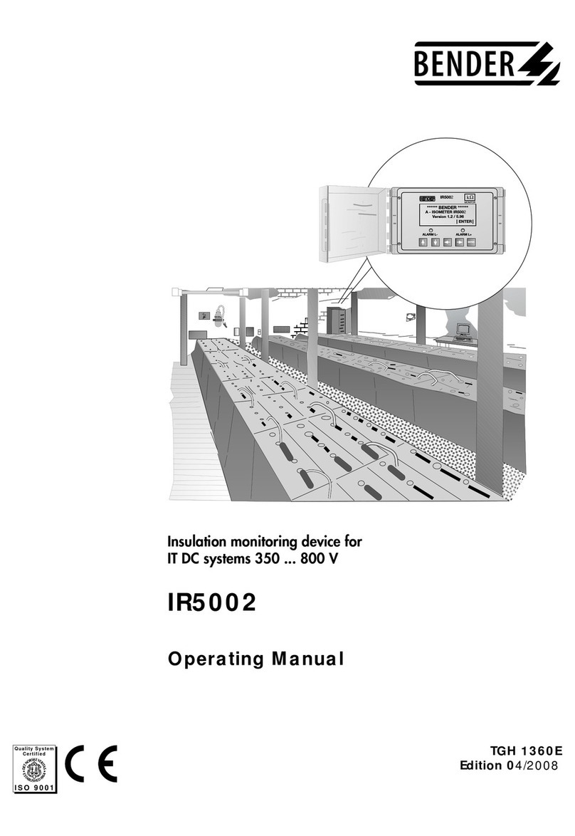 Bender IR5002 User manual