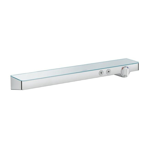 Hans Grohe ShowerTablet Select 700 13184000 Instructions for use/assembly instructions